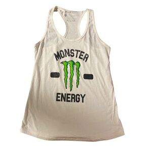Monster Energy Women's White Tank Top